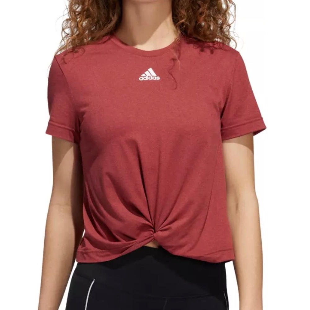Adidas Women's Knotted T-Shirt - size xs